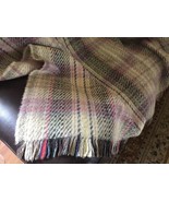 Vtg Thick MacNab Of Haddington Scotch Plaid Blanket Throw Wool 70” X  55” - $952.98 MXN