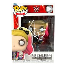 Alexa Bliss Signed Funko Pop #104 COA JSA WWE Autographed - £113.63 GBP