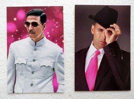 2 x Bollywood Actor Akshay Kumar Original Post card Postcards India Star - $8.25