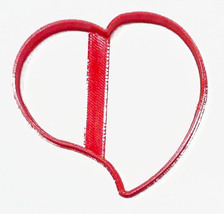 Heart Shape Rain Paint Drop Or Leaf Outline Cookie Cutter USA PR3118 - £2.39 GBP