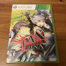 Persona 4: Arena - P4A (Microsoft Xbox 360, 2012) With CD Sound Track - £23.02 GBP