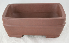 Vintage Rectangular Yixing Zisha Succulent, Bonsai Pot + Mesh - 8&quot; / 8.25&quot; - $675.07 MXN+