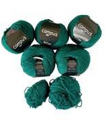 Campus Wool Rayon Yarn Evergreen Flecks 5 Skeins Plus 50 Gram Made In Ge... - €25,43 EUR