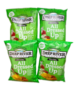 Deep River Kettle Chips All dressed Up Large Party Size 12oz X 4 Hard to find - $67.32