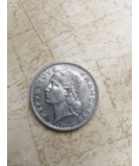 1950 France 5 Francs coin - circulated - £15.72 GBP