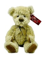Russ Berrie Burleigh Bear Plush 10 Inch Stuffed Animal 24019 Stuffed Animal - £21.92 GBP