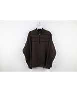 Vtg St Croix Shop Mens Large Fashion Fit Wool Blend Knit Half Zip Sweate... - €42,17 EUR