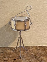 Percussion instrument Snare Drum Christmas Tree Ornament 3 inches - $12.82