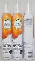 (3) Herbal Essences Body Envy Volumizing Mousse Citrus Essences Level 4 Hold 6.8 - £23.70 GBP