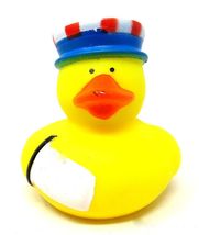 Patriotic American Rubber Duck 2 inch USA Patriot Collectible Jeep Gift ... - $8.92