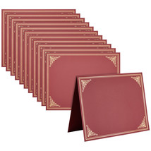 12Pack Certificate Holder Diploma Letter-Sized, Burgundy Gold Foil, 11.2... - $32.29