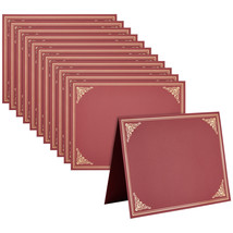 12Pack Certificate Holder Diploma Letter-Sized, Burgundy Gold Foil, 11.2... - £27.67 GBP