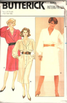 Butterick 6366 Misses 12 to 16 Loose Fitting Dress Vintage UNCUT Sewing Pattern - £7.41 GBP