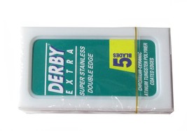 100 DERBY Razor Blades Extra Super Stainless Double Edge - £8.75 GBP