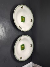 John Deere Tractor 9&quot; Soup Salad Bowls, Gibson Bowls, Set Of 2 Bowls, Fa... - $11.88