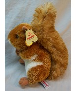 Aurora SOFT NUTSIE THE BROWN SQUIRREL 8&quot; Plush Stuffed Animal Toy NEW - €16,84 EUR