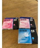 Genuine Epson 48 Ink Cartridges (2014) - £11.85 GBP