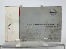 2004 Nissan Pathfinder Armada Owners Manual Hnadbook OEM M02B52009 - £35.96 GBP