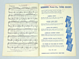 Vintage Sheet Music Song Book 144 pg of songs from La Cucaracha to Yankee Doodle - £12.78 GBP
