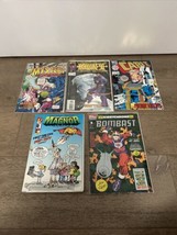 Lot of #1 1990s Comics: Bombast, Mighty Magnor, Cable, Hawkeye, Mystery ... - £26.74 GBP