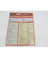 Apa Guidelines - 7Th Edition: A Quickstudy Laminated Reference Guide - €6,59 EUR