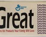 General Mills Cereal Coupon Book Old Book box3 - £3.10 GBP