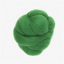 Green Dream Wool Craft Kit: Vibrant Roving Yarn for Needle Felting, Spin... - $37.57