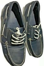 Unlisted Kenneth Cole Brand Mens Blue Size 10 Boat Shoe 026-46 - £14.00 GBP