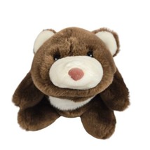 Vintage Gund Plush Snuffles Bear Dark Chocolate Brown Stuffed Animal 198... - $20.08