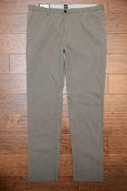 HUGO BOSS Uomo Fice Slim Fit Cotone Elastico Casual Pantaloni Chino Eu 5... - $64.10