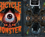 Monster v2 Bicycle Playing Cards Poker Size Deck USPCC Custom Limited Ne... - $14.84