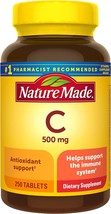 Nature Made Vitamin C 500 mg, Dietary Supplement for Immune Support, 250 Tablets - £49.06 GBP