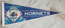 Charlotte Hornets NBA Basketball Sports Souvenir Vintage 90s Pennant Wincraft - £19.20 GBP
