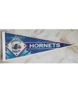 Charlotte Hornets NBA Basketball Sports Souvenir Vintage 90s Pennant Win... - £19.31 GBP