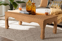 Albion Ming Style Natural Rattan Coffee Table - $501.00
