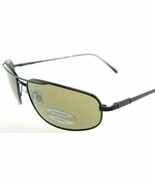Serengeti MILAZZO Matte Black / Green Polarized 555nm Sunglasses 6903 60mm - $310.53 CAD