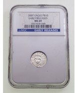 2006 P $10 1/10 ML Américain Platine Aigle NGC MS69 Début Libère - $303.00