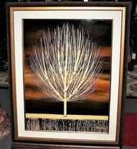 Nakisa Seika Silent Grove Tree of Life Original Mixed Media Art on Board, Signed - £1,457.17 GBP