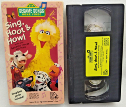 VHS Sesame Street - Sing, Hoot and Howl (VHS, 1991, Slipsleeve) - £10.64 GBP