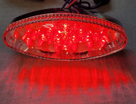 Highway Hawk 68-343 Tail Light LED small Cateye w/e-mark Motorcycle runn... - $27.27