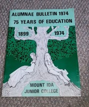 Vintage Mount IDa Junior College Alumnae Bulletin 75 Years Of Education ... - $275.44 MXN