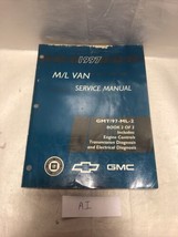 1997 Chevy GMC ML Van Factory Shop Service Manual Book 2 Of 2 Engine Trans - $7.92