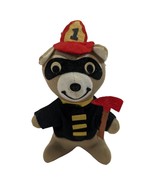 Vintage Dakin Dream Pets Rescue Rob Raccoon W/ Tag 1960s - $16.48