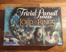 THE LORD OF THE RINGS TRILOGY EDITION TRIVIAL PURSUIT DVD BOARD GAME DVD... - $49.49