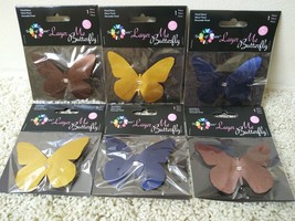 Touch of Nature Lot 12 Layer Me Asst. 3&quot; Monarch Butterfly Clip for Crafts F/S - £8.45 GBP