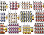 224pcs Wars of the Roses Custom Army Soliders Collectible Minifigures Set - £20.51 GBP