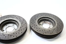 2003-2005 INFINITI G35 350Z RWD FRONT PAIR LEFT & RIGHT SIDE DRILLED ROTORS P819 image 9