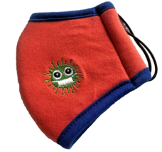 Unisex Coral Cotton Face Mask For Kids Reusable Mouth Cover Protection - $8.96