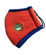 Unisex Coral Cotton Face Mask For Kids Reusable Mouth Cover Protection - $8.96