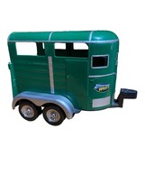 Adventure Wheels Toy Horse Travel Trailer Green Tree House Kids Pretend ... - £11.83 GBP